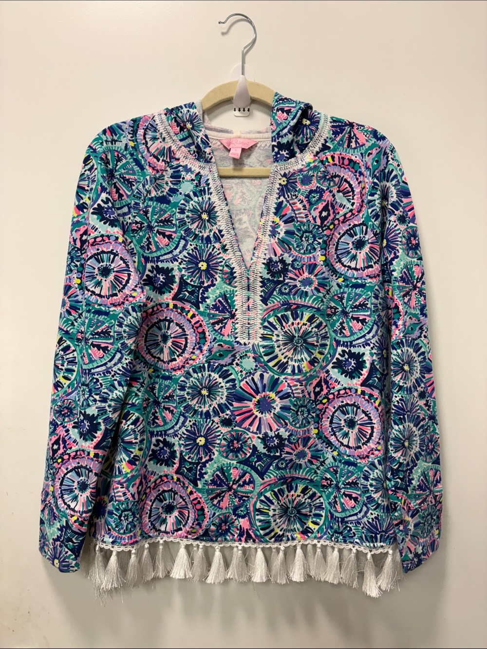 LILLY PULITZER HARMON POPOVER MULTI THE SWIN!